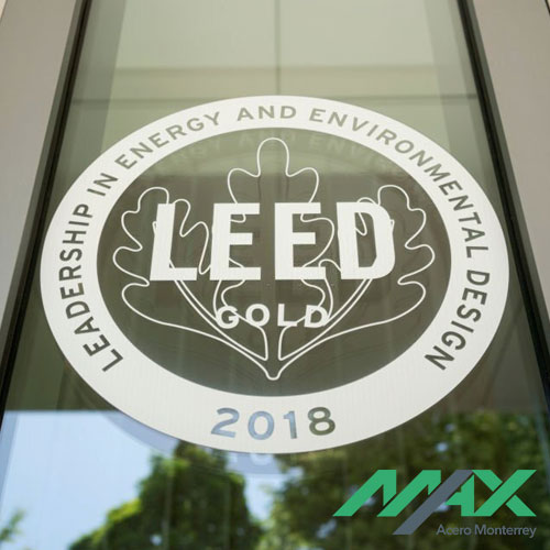 Emblema de certificación LEED Oro