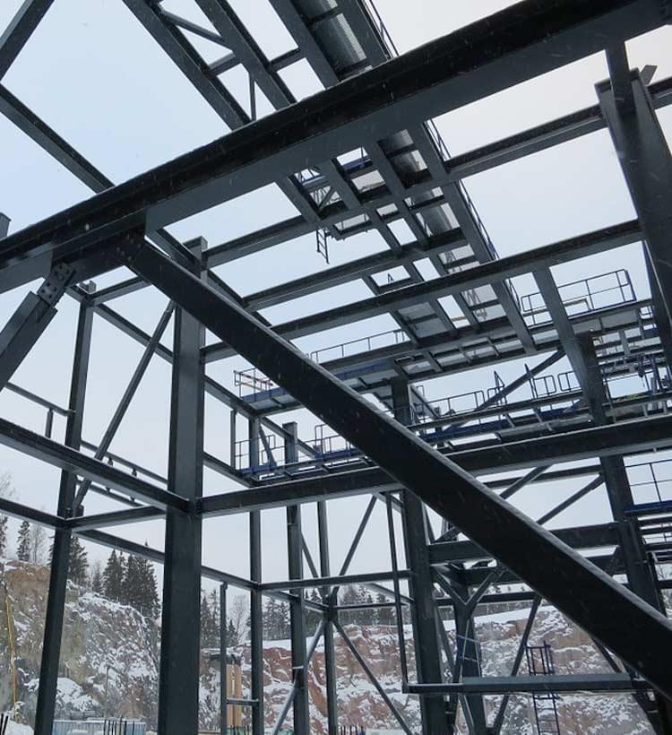 Acero calidad A36 para armado de estructuras metálicas