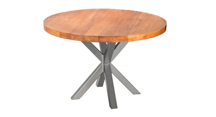 Mesa de centro modelo estrella con cuatro patas