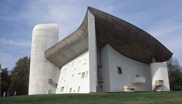Capilla Notre Dame du Haut de Le Corbusier
