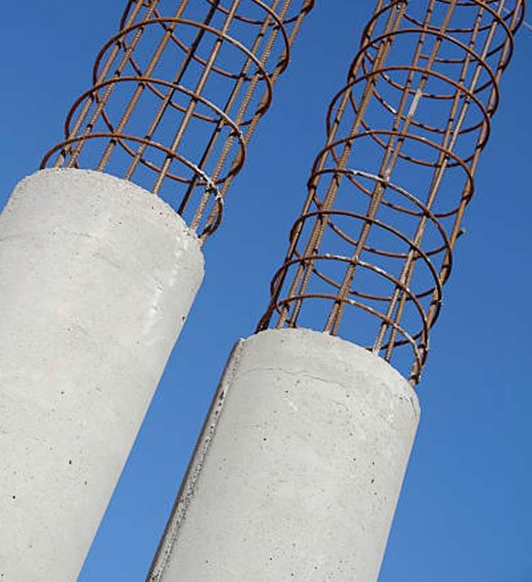 Como se hacen los postes de concreto