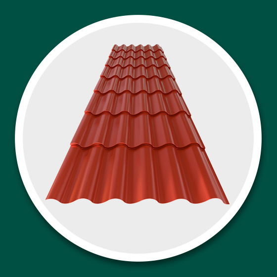 Pieza de lámina galvateja