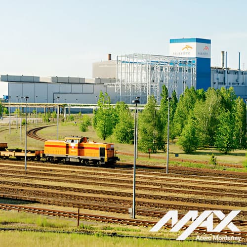 Plano general de una planta siderúrgica de ArcelorMittal