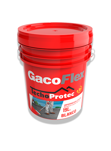 Cubeta de impermeabilizante blanco con garantía de 3 años