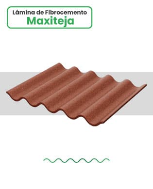Lámina de fibrocemento Maxiteja