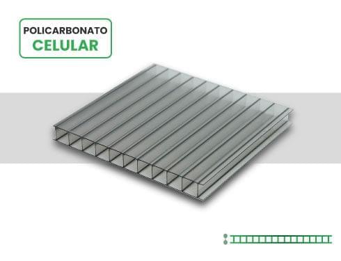 Lámina de policarbonato celular