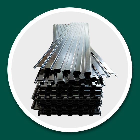 Hojas de lámina galvanizada acanalada