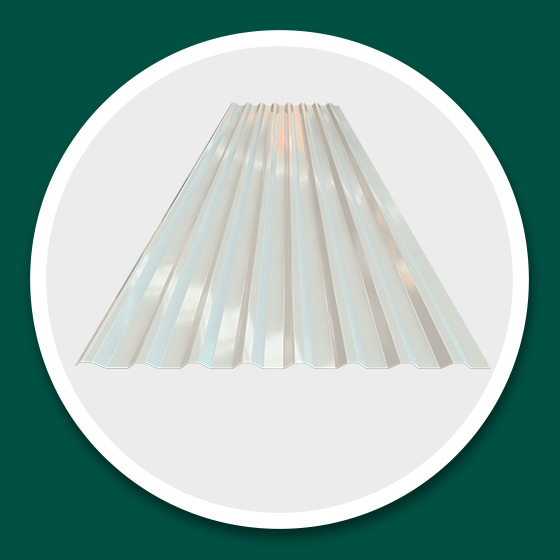 Hoja de lámina acanalada R101 Pintro