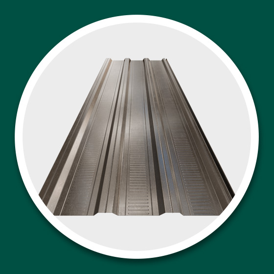 Lámina acanalada RN100 galvanizada