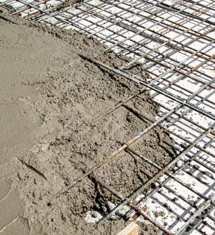 Proceso de armado de una losa de concreto