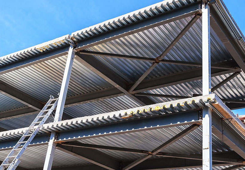 Entrepisos de lámina losacero