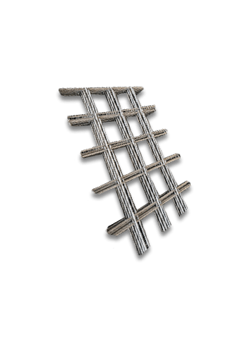 Cuadrículas de malla electrosoldada para su uso en la construcción.