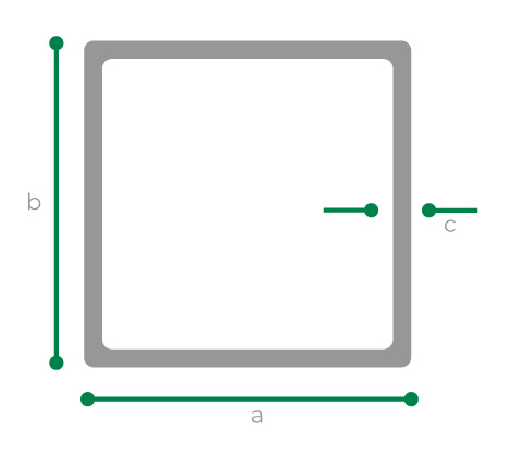 Esquema de PTR cuadrado