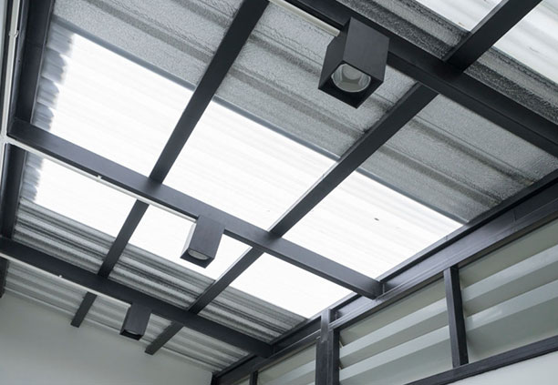 Estructura para techo de PTR