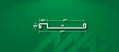 Duela para puertas de herrería 171