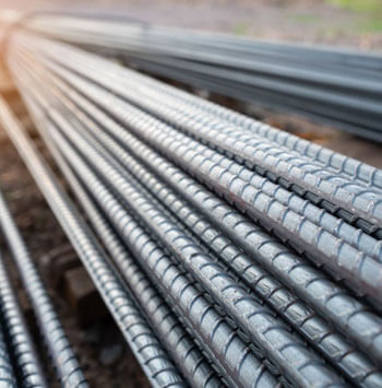 Varillas de acero corrugado para construcción