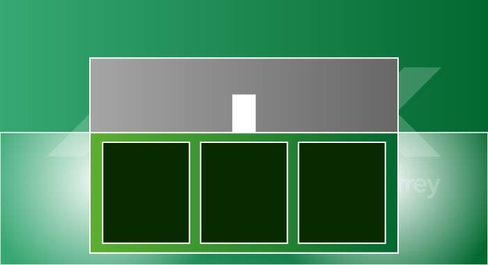 Diagrama del cajón de cimentación sobrecompensado