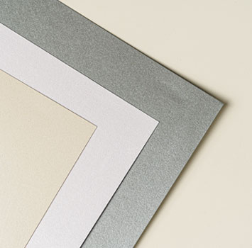 Muestra de hojas de revestimiento para paredes interiores de la marca Glasliner