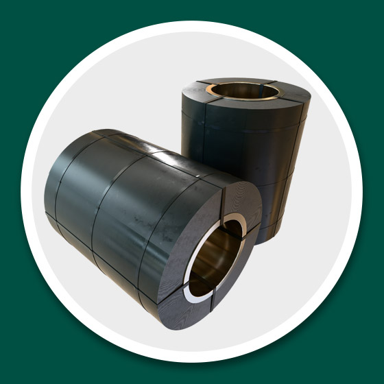 Rollos de lámina de acero negro