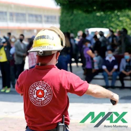 Capacitación para trabajadores para saber qué hacer en caso de un sismo