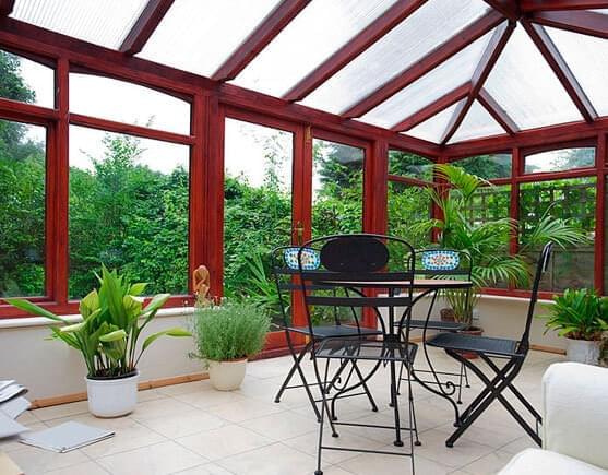 Techo traslúcido de policarbonato