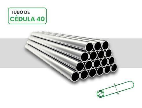 Tubo cédula 40